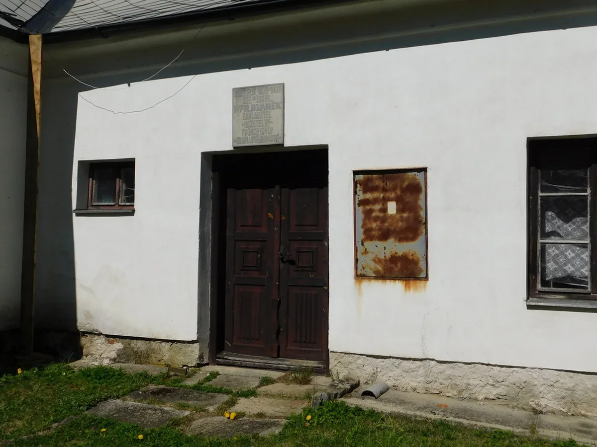 Fotografie místa Pamětní deska Františka Bernarda Vaňka