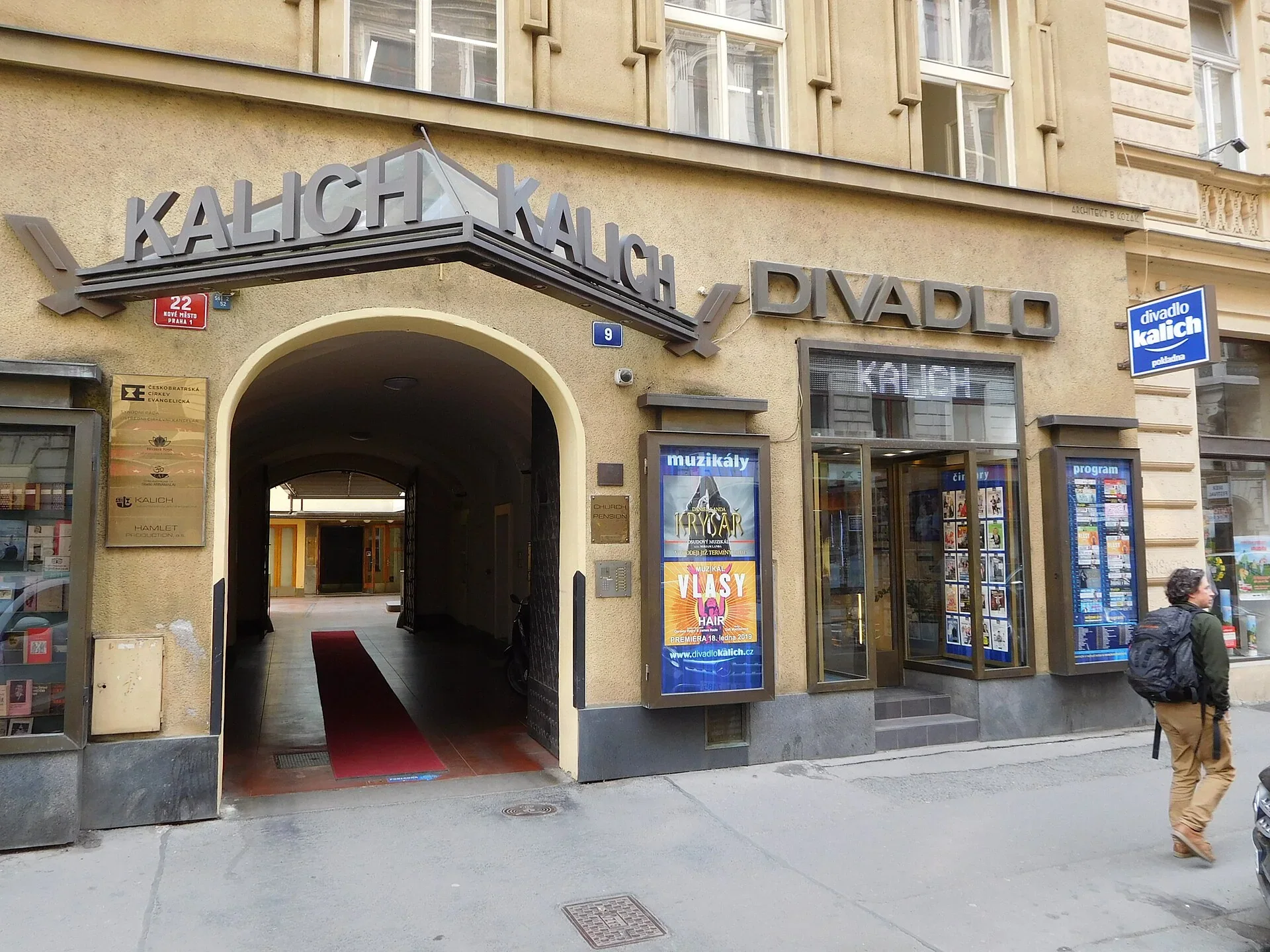 Fotografie místa Divadlo Kalich