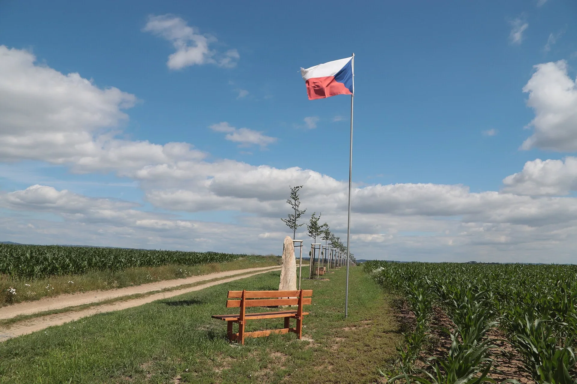 Fotografie místa Alej československých parašutistů