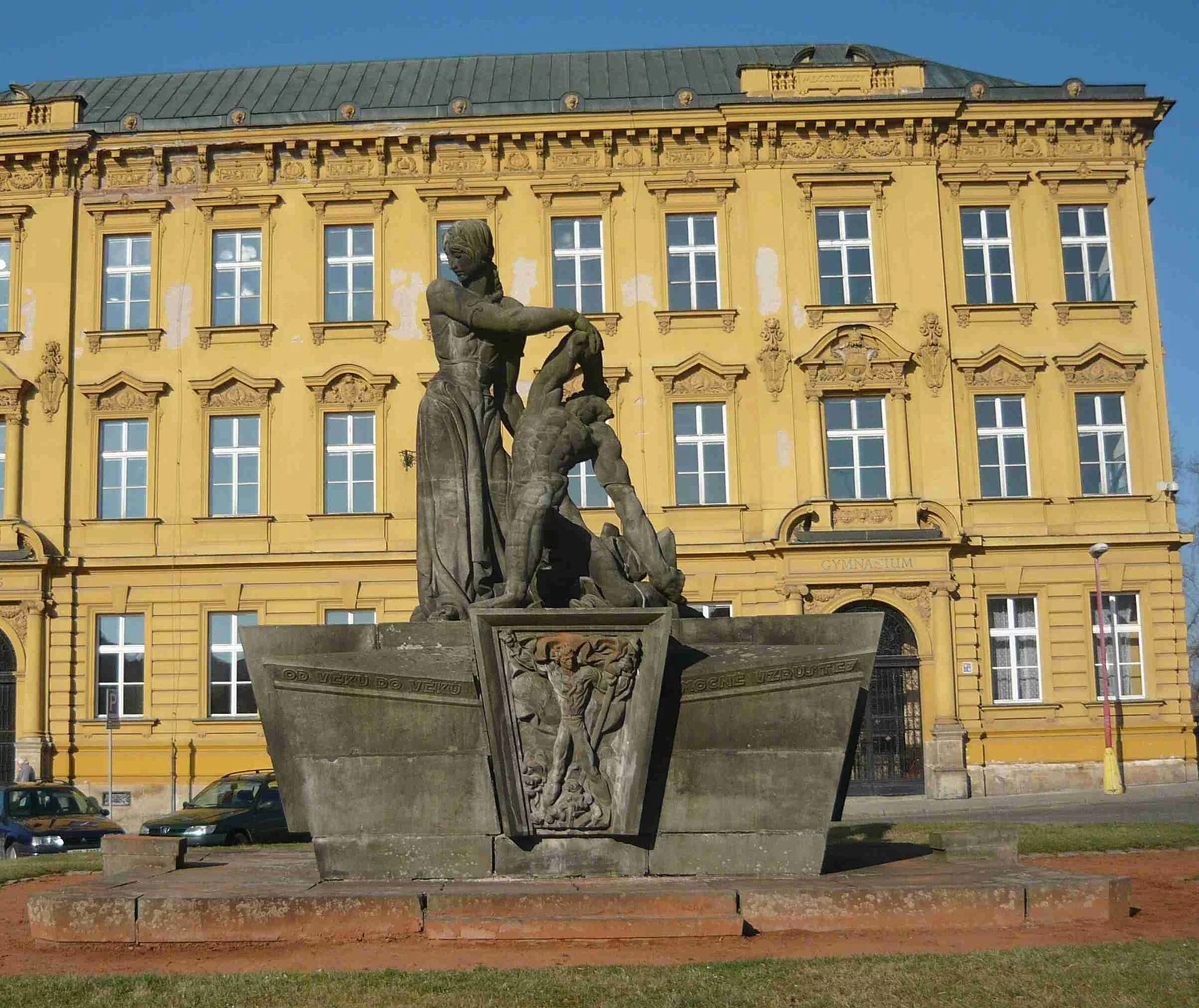 Fotografie místa památník odboje