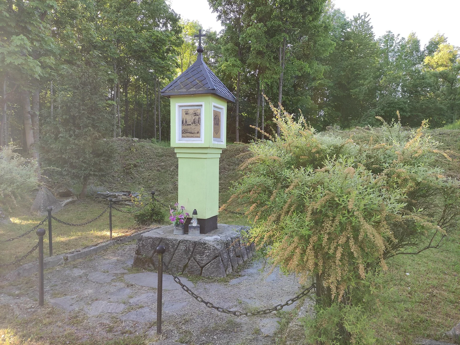 Fotografie místa býv. Velká Střelná