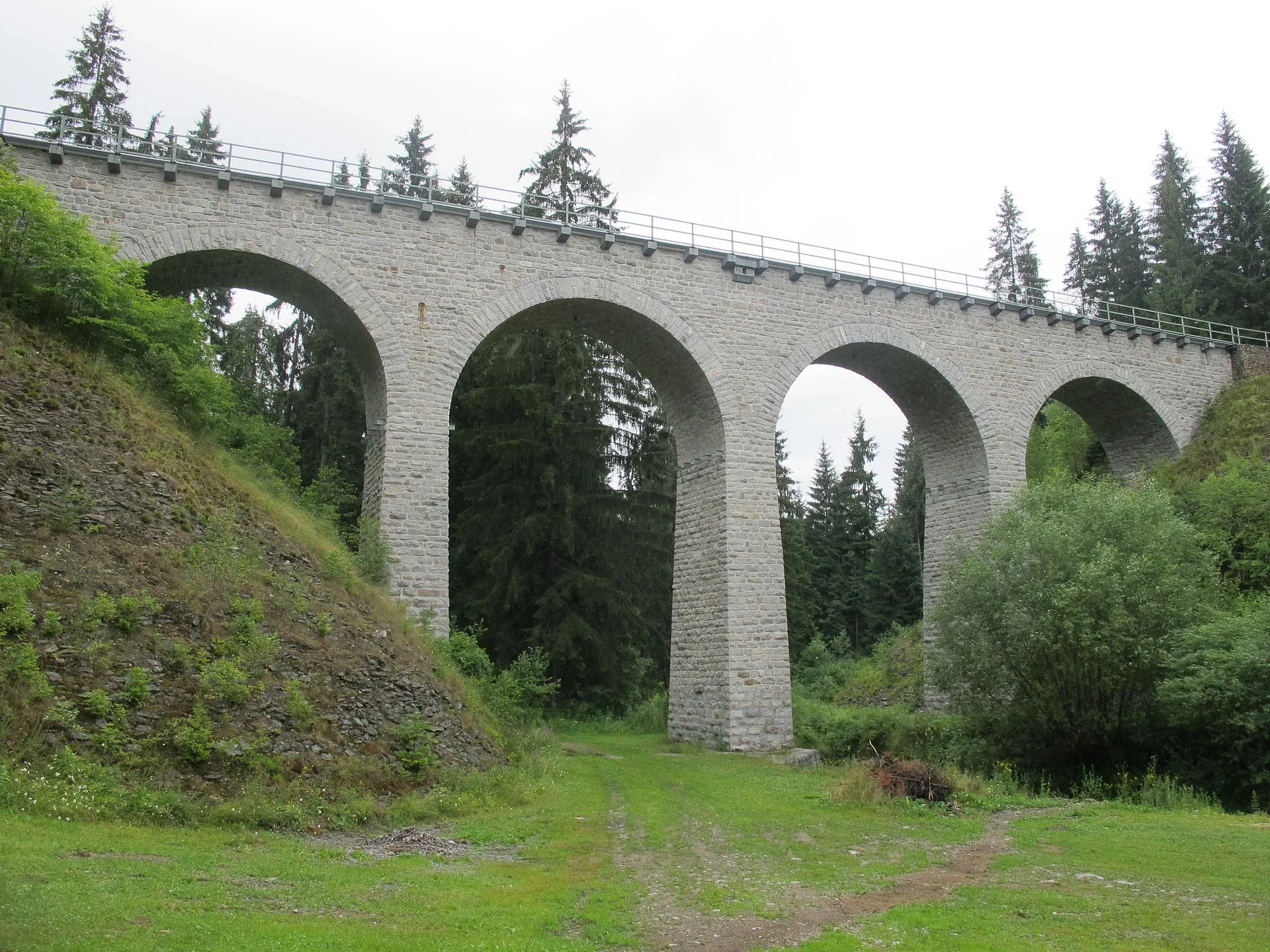Fotografie místa Klášterecký viadukt