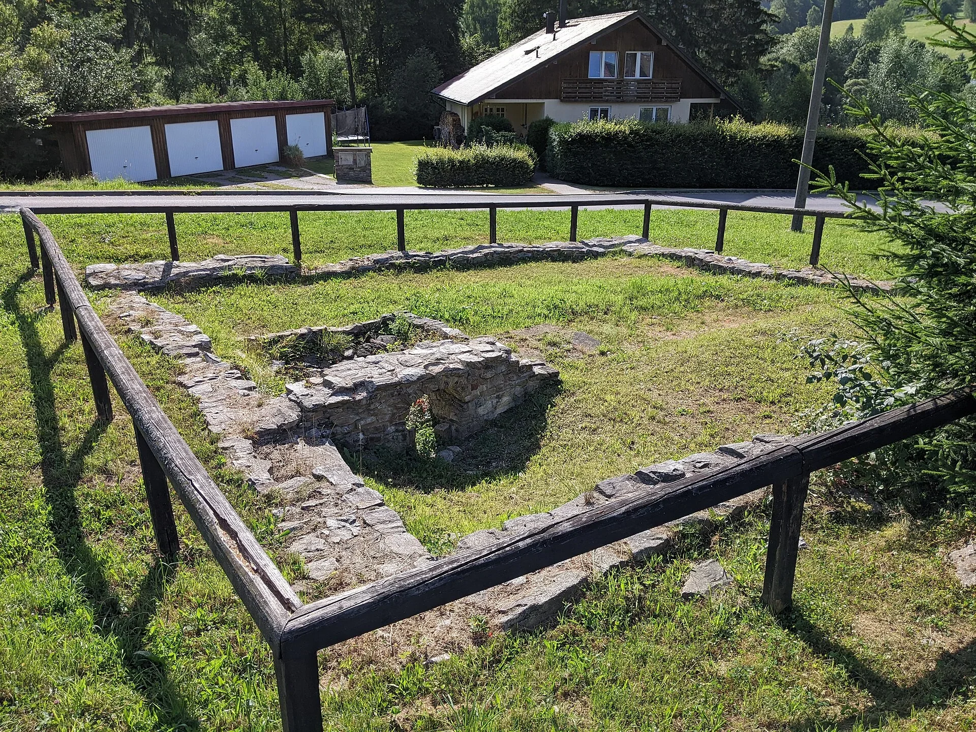 Fotografie místa Úpravna zlaté rudy