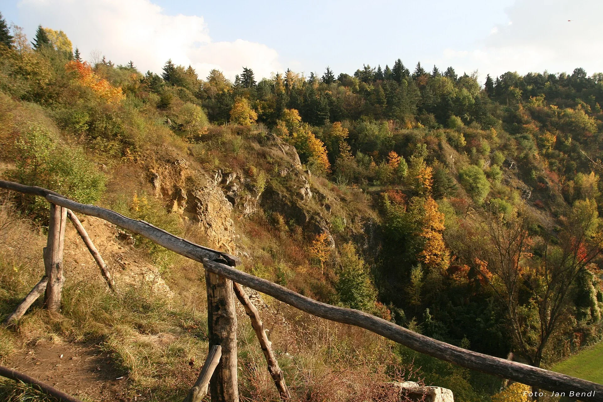 Fotografie místa přírodní památka Podolský profil