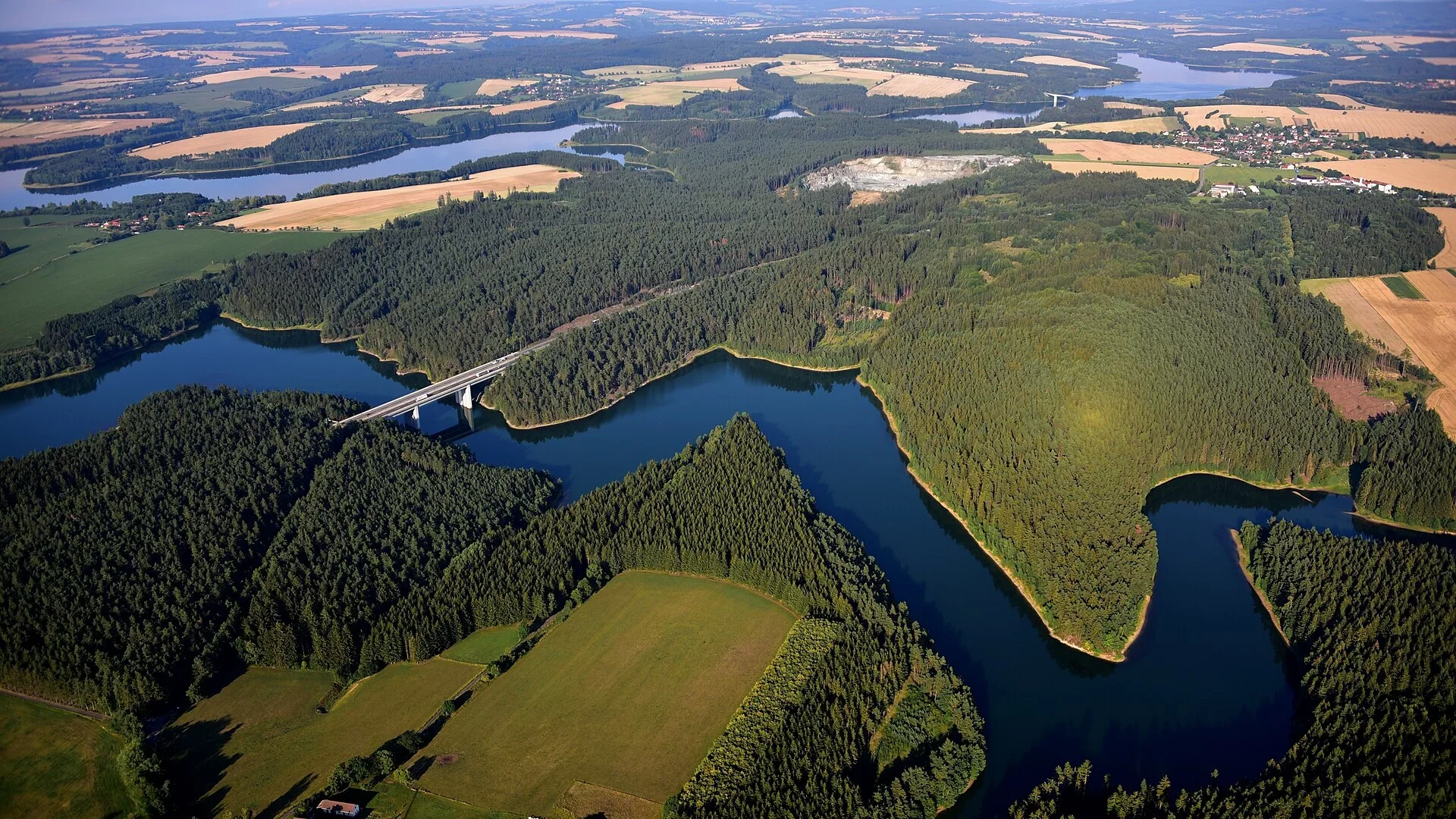 Fotografie místa Vodní nádrž Švihov