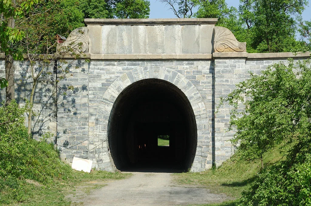 Fotografie místa Slavíčský tunel