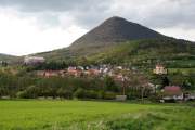 Fotografie místa národní přírodní rezervace Milešovka